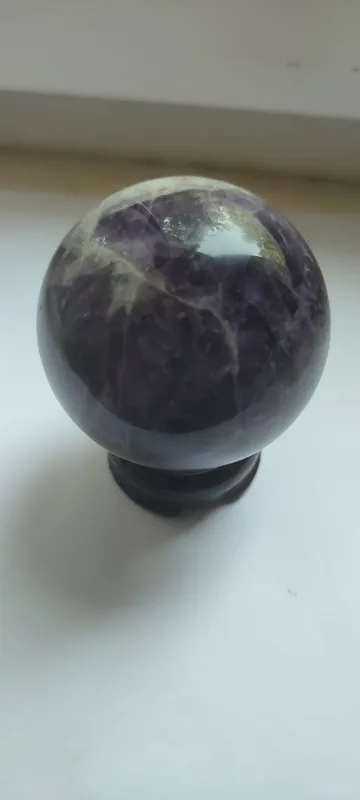 ШАР из камня АМЕТИСТ