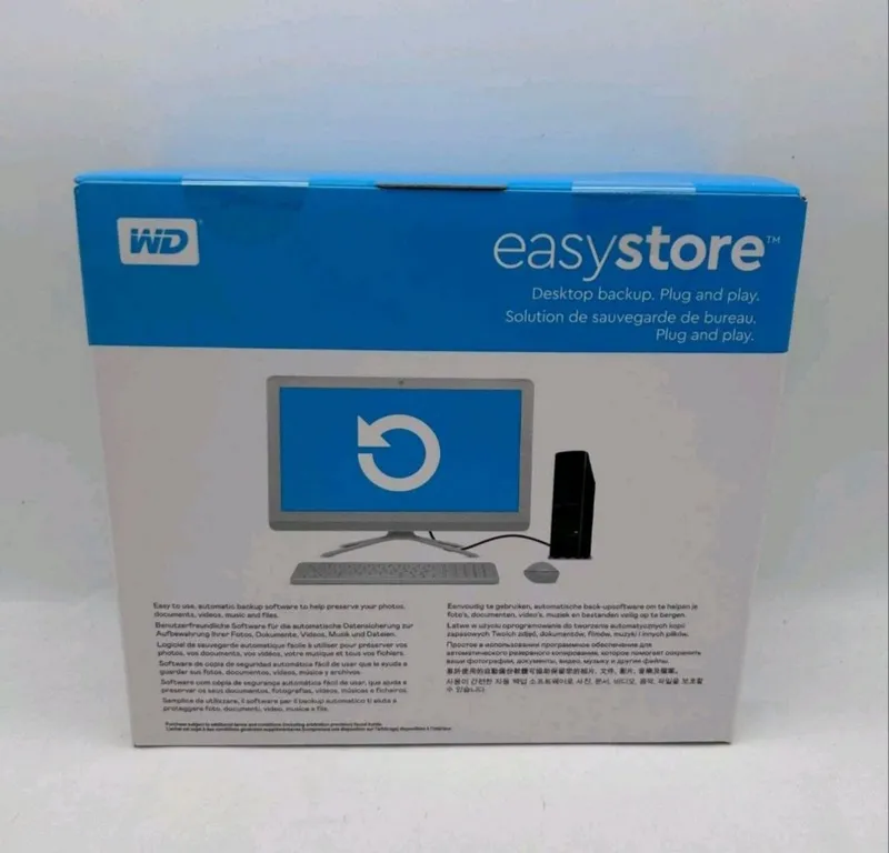 WD Easystore 12TB Внешний жёсткий диск 2 WD Easystore 12TB Внешний жёсткий диск 2