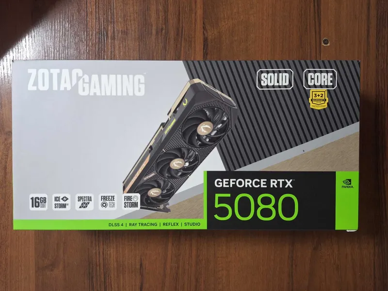 RTX 5080 Zotac gaming — фото 6