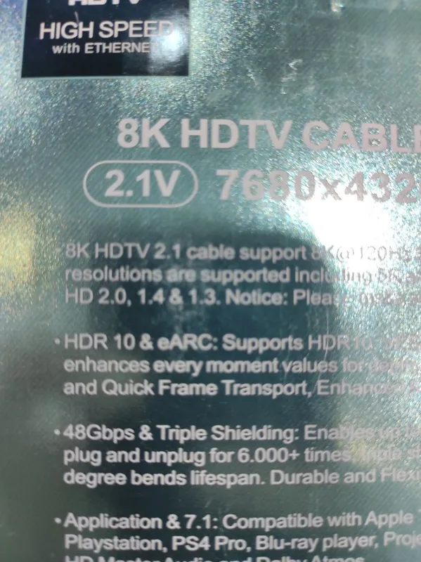 Доставка! Hdmi кабель 1,5 m/ 3 m / 5 m/10 m/ 8 k/ 4 k ARC / Premium — фото 5