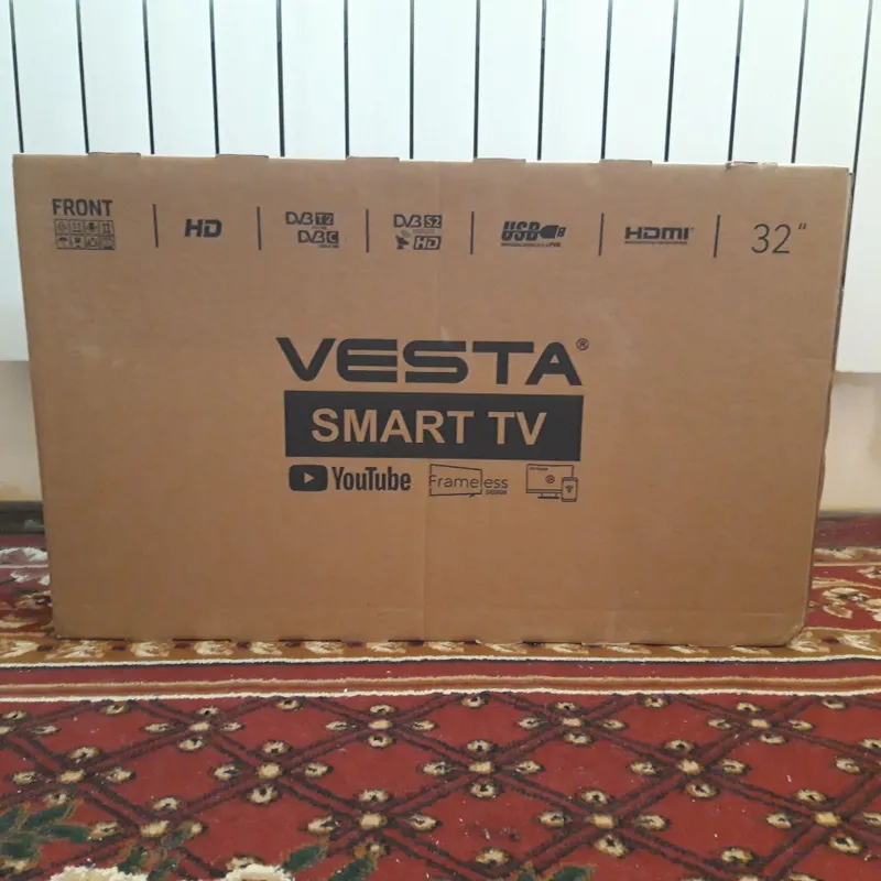 Vesta Smar TV karapka dakumentli ishlatilmagan garantya