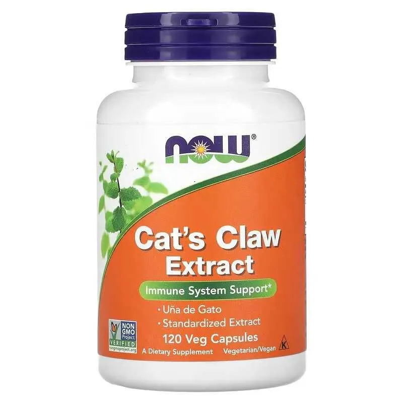 NOW Foods экстракт кошачьего когтя NOW Cat's Claw Extract Cats Claw — фото 2