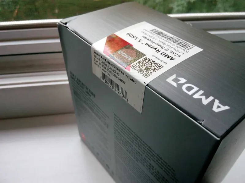 AMD Ryzen 5 5500 Новый запечатанный (BOX версия) — фото 6
