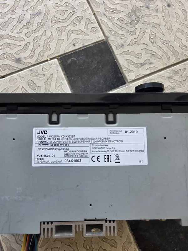 Магнитофон JVC KD-X362BT. — фото 2 Магнитофон JVC KD-X362BT. — фото 2