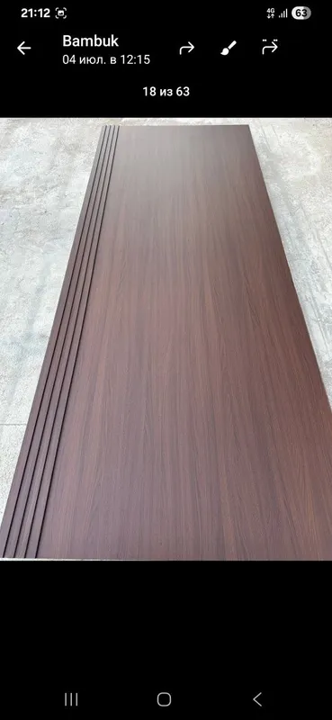 Ushbu maxsulotimiz Bambuk panel buladi eni 1.22 balandligi 3metr 7 Ushbu maxsulotimiz Bambuk panel buladi eni 1.22 balandligi 3metr 7
