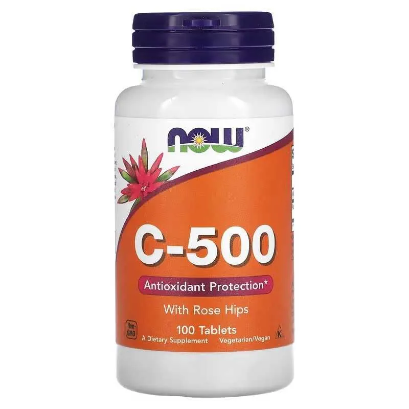 NOW Foods NOW C-500 C 500 Calcium Ascorbate C — фото 1
