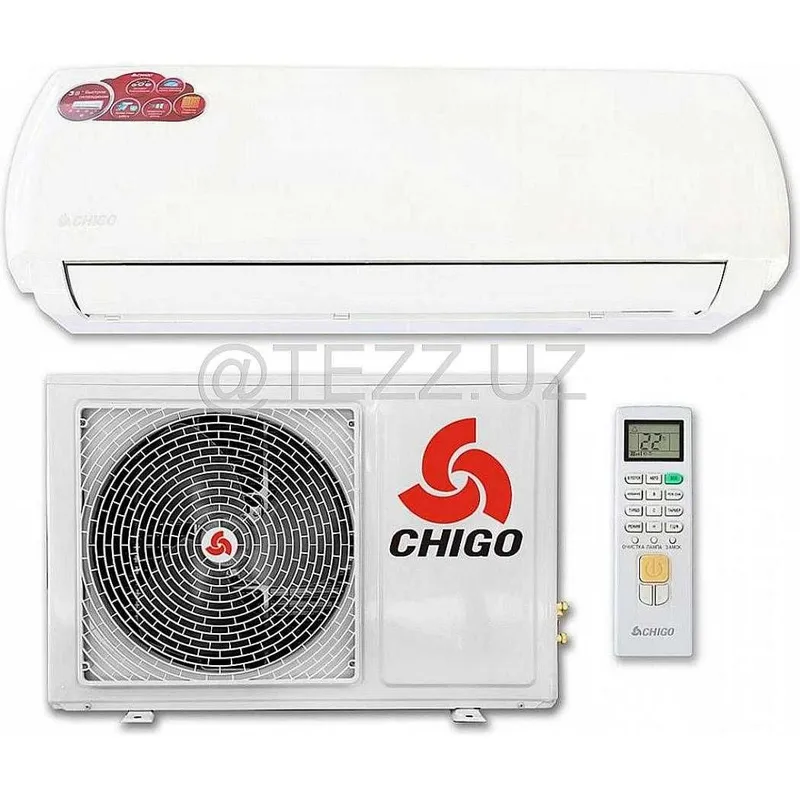 кондиционер CHIGO-9000 BTU- Б\У. от 200 до 240 вольт. 1
