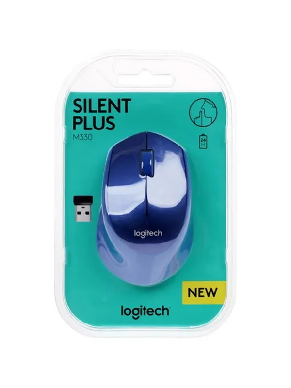 Мышь беспроводная Logitech M330 Silent Plus — фото 7