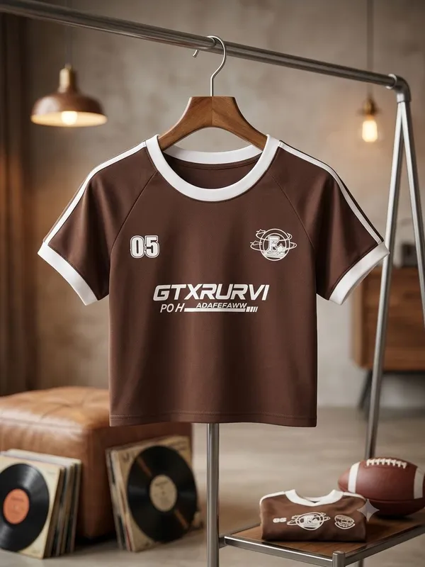 y2k uslubidagi kalta futbolka 1