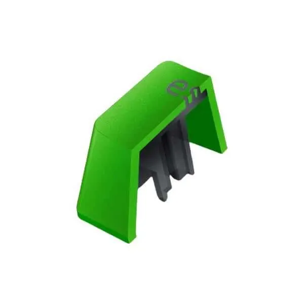 ^ RAZER PBT keycap + Coiled Cablee keykaplar to‘plami — Green 3