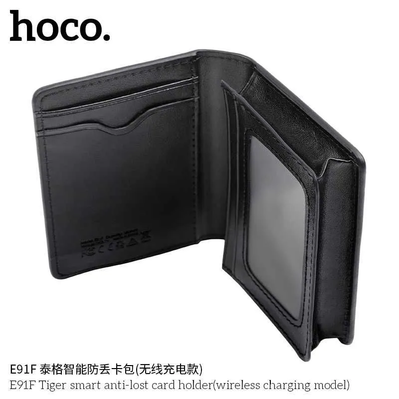 Hoco E91F Wallet Tag Смарт держатель картхолдер с защитой от потери — фото 3