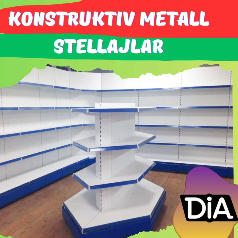 Стеллаж металлический торговый, polkalar savdo tokcha