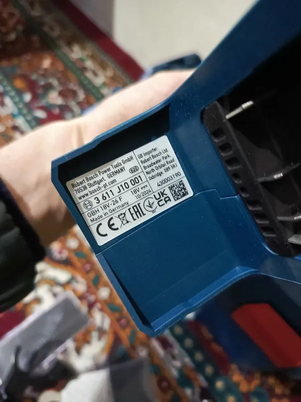 Перфоратор Bosch GBH 18v-26f со семный потрогом оригинал Германия . — фото 5