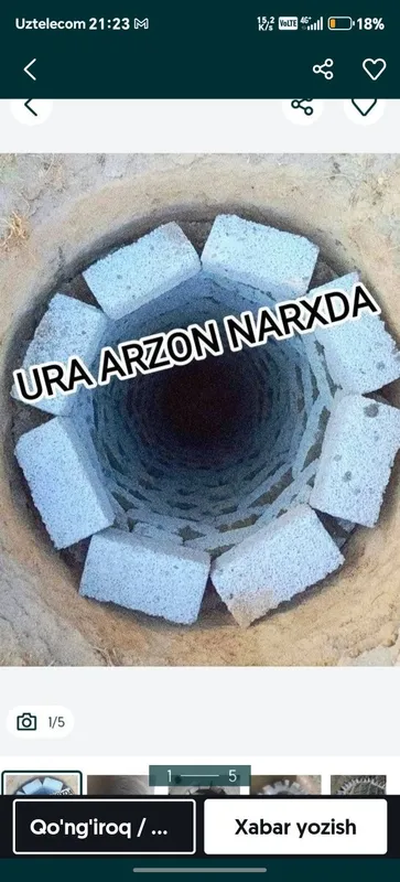 Urachi õrachi tarnsha padvol yomkis qazish ishlarini amalga oshirmiz k — фото 4 Urachi õrachi tarnsha padvol yomkis qazish ishlarini amalga oshirmiz k — фото 4