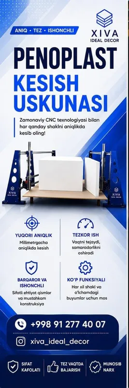 Penoplast kesish 7 Penoplast kesish 7
