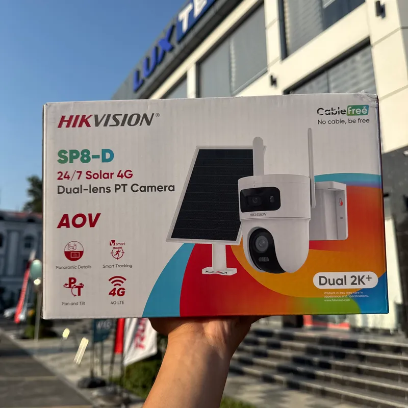 4G камера Hikvision DS-2CFSP8-D/4G 4MP+4MP 1