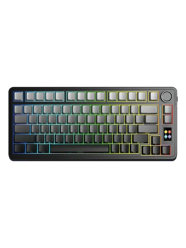 AULA S75 Pro, механическая клавиатура, RGB, беспроводная, tri-mode