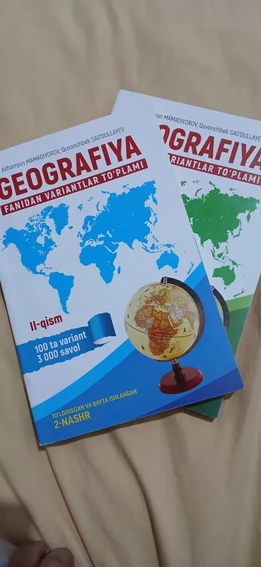 gegrafiyaga kitob