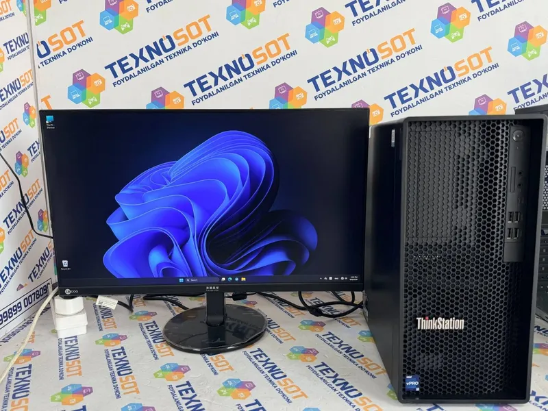 Lenovo ThinkStation P368 + монитор Lecoo Star M24SD