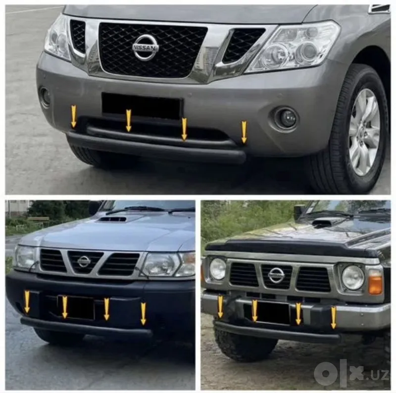 Nissan Patrol y60 y61 y62 bamper himoyasi 1 Nissan Patrol y60 y61 y62 bamper himoyasi 1