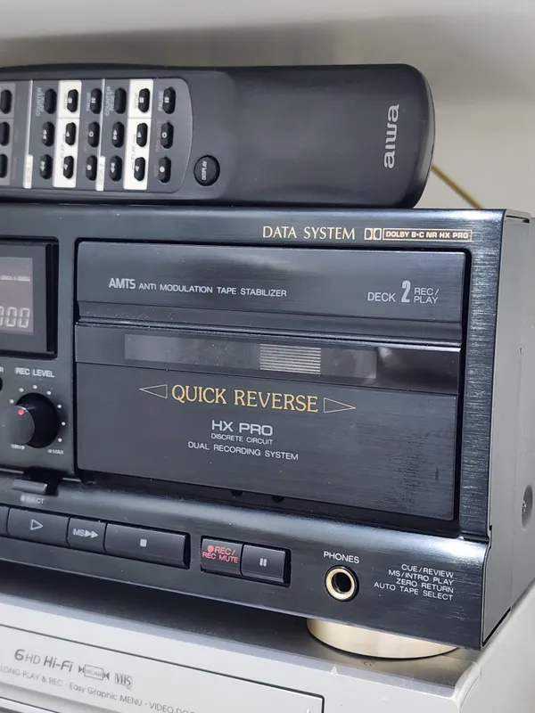 Aiwa AD-WX929 кассетная дека — фото 3