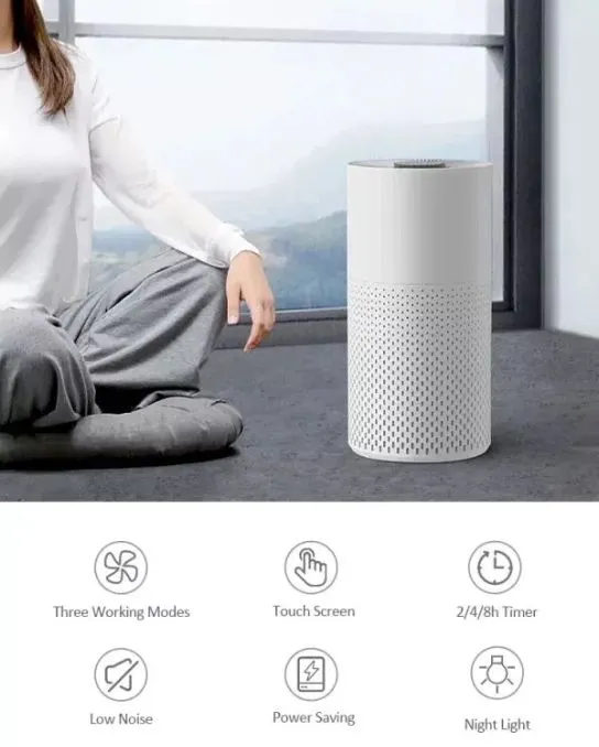 Очиститель воздуха Hysure Kilo, с Wi-Fi Белый — фото 3