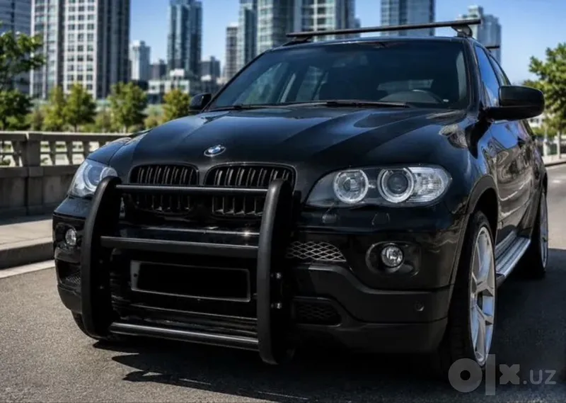 BMW X5 E53 E70, X6 E71/E72 bamperi himoyasi, kenguryatnik 5 BMW X5 E53 E70, X6 E71/E72 bamperi himoyasi, kenguryatnik 5