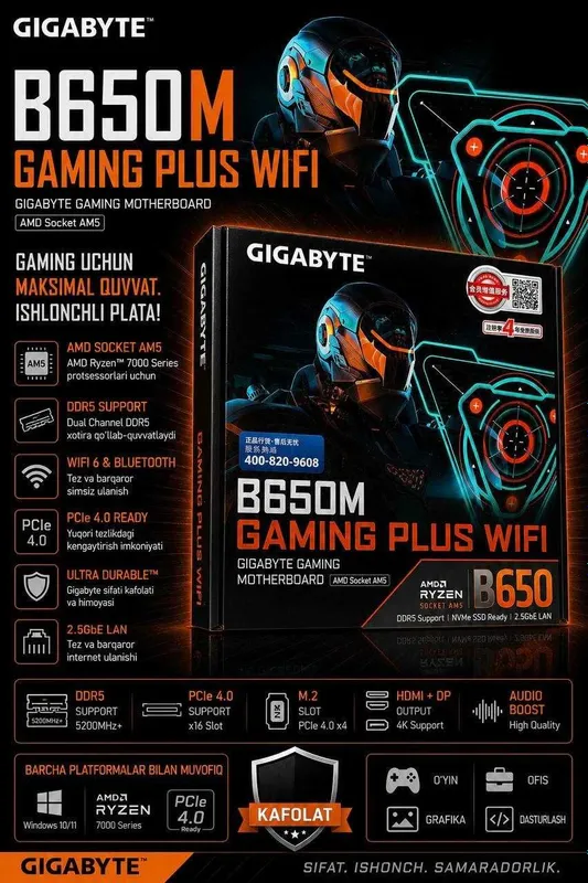 GIGABYTE brendidan OnaPlatalar OPTOM narxlarda 7 GIGABYTE brendidan OnaPlatalar OPTOM narxlarda 7