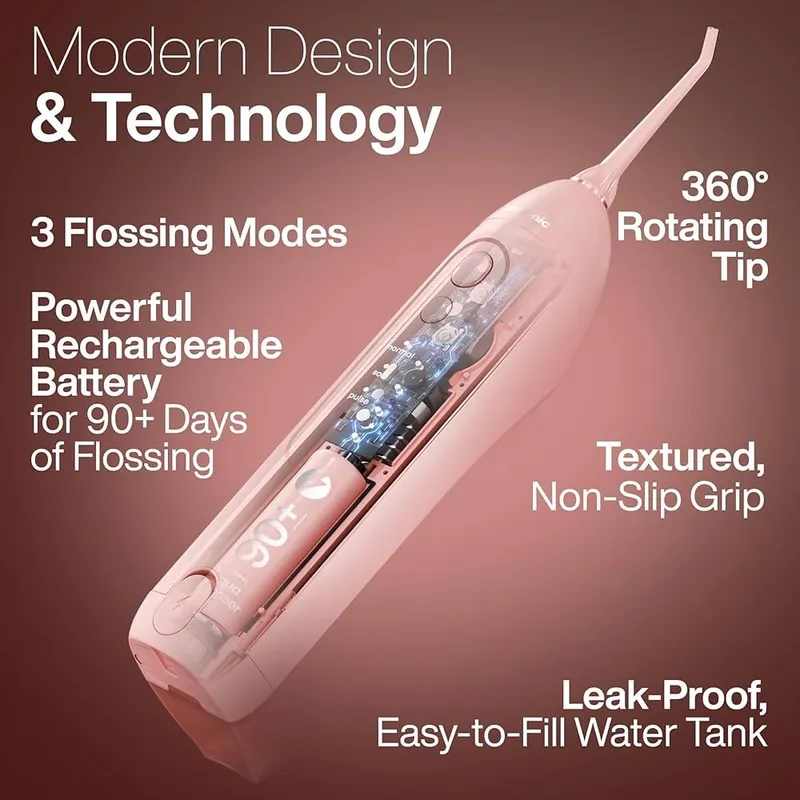 AquaSonic Icon Water Flosser (Blush - och pushti) — фото 2