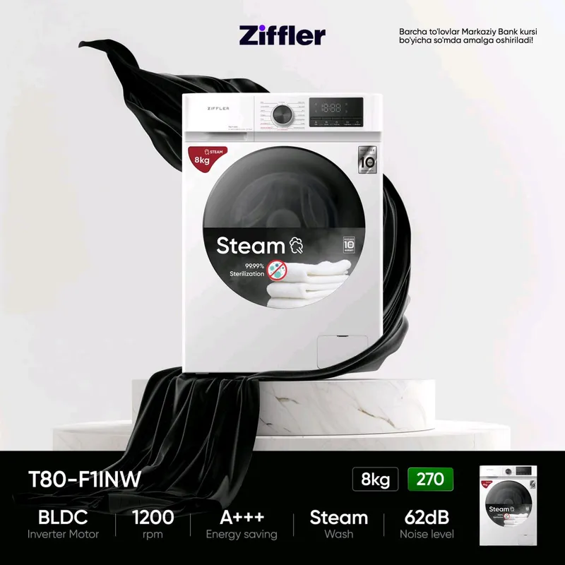 Стиральня Машина ZIFLLER — фото 4