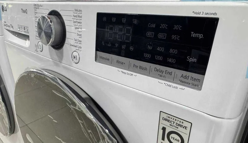 Стиральная машина LG 11 кг F4Y5EYGYWV AI DD Inverter Steam TurboWash — фото 2
