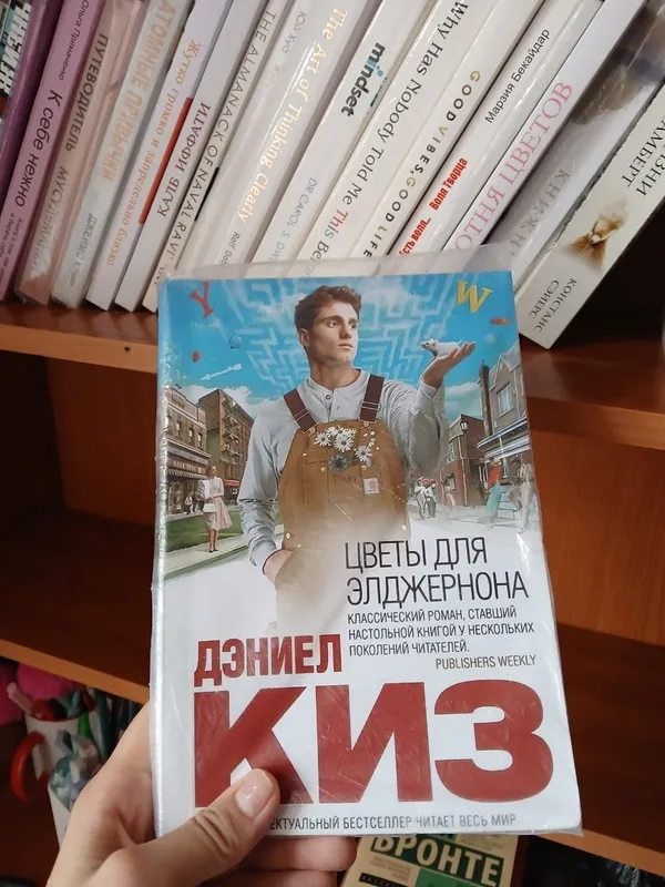 Книга Цветы для Элджернона 1 Книга Цветы для Элджернона 1