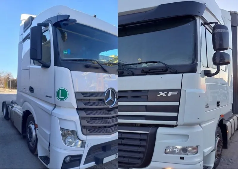 DAF 105.460 Mersedes Actros 1845