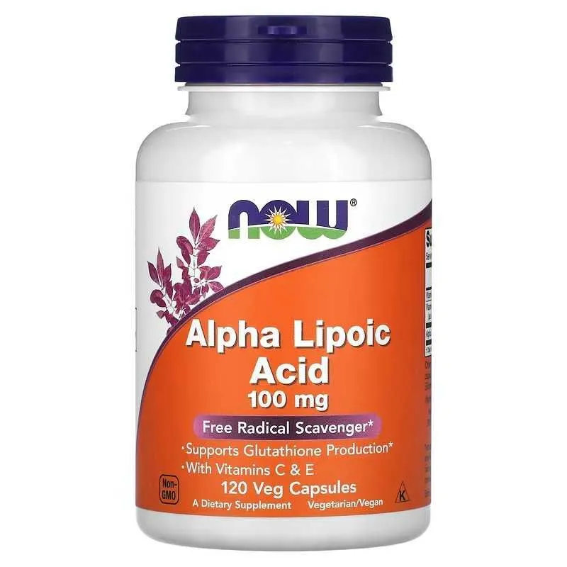 NOW Foods NOW Alpha Lipoic Acid alfa-lipoik kislota alfa alfa 3 NOW Foods NOW Alpha Lipoic Acid alfa-lipoik kislota alfa alfa 3