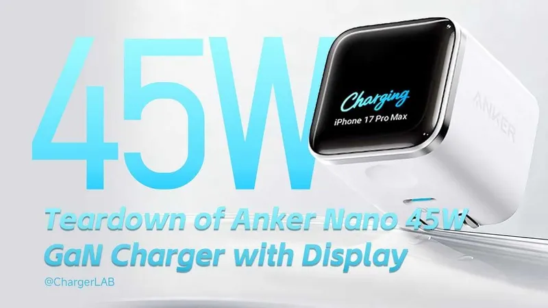 Anker Nano 45W Galofka Зарядное устройство — фото 3