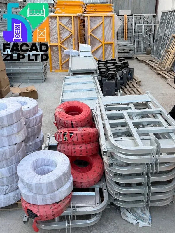 Фасадные люльки ZLP-630, импорт, завод, полный комплект, сервис, Китай 6