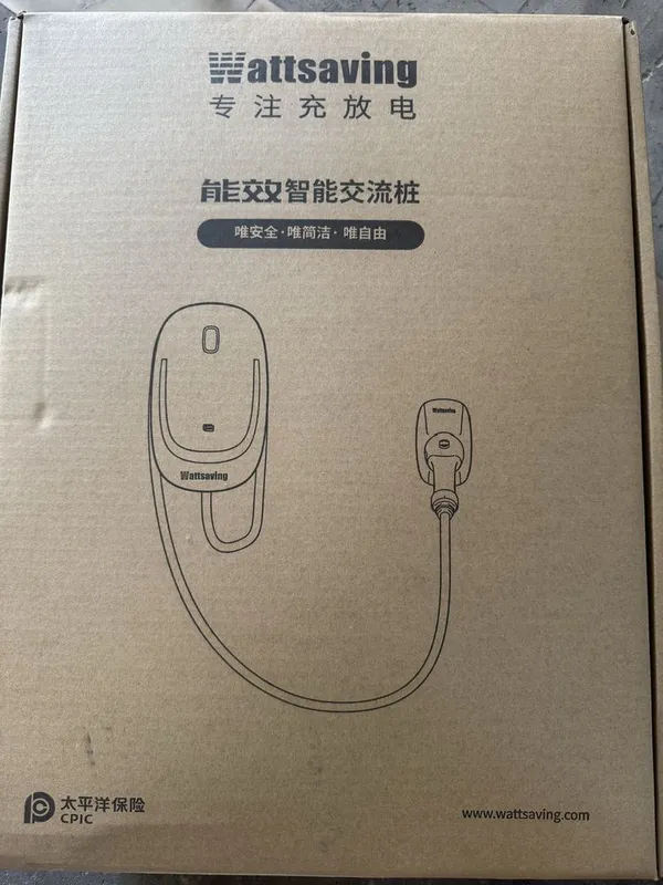 Зарядная (зарядка) станция wattsaving для электрмобилей 7квт 1