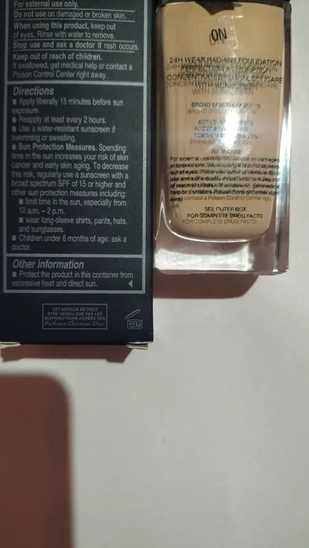 Dior тональный крем оригинал, made in Франция 3 Dior тональный крем оригинал, made in Франция 3