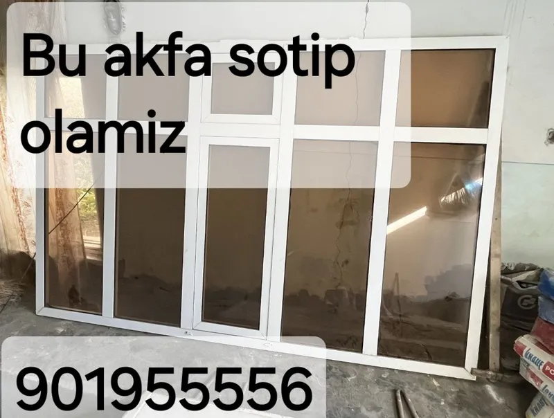 bu ,ishlatilgan Akfa rom,eshik, butka sotip olmiz — фото 1