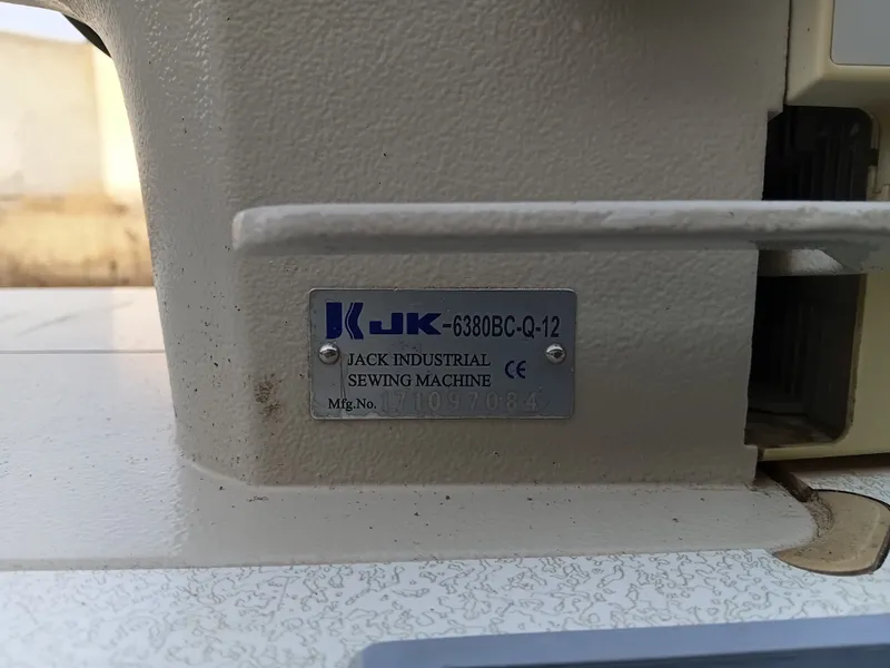 JACKJK-6380-BC-Q-12 JACK INDUSTRIAL SEWING MACHINE 3 JACKJK-6380-BC-Q-12 JACK INDUSTRIAL SEWING MACHINE 3