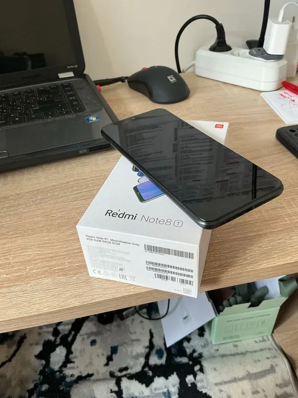 Redmi Note 8T 4/64GB Moonshadow Grey с NFC (Полный комплект) — фото 2