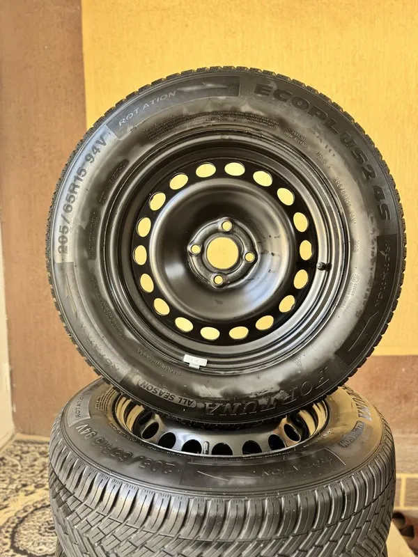 Fortuna 205/65 R15 Balon diska sotiladi — фото 1
