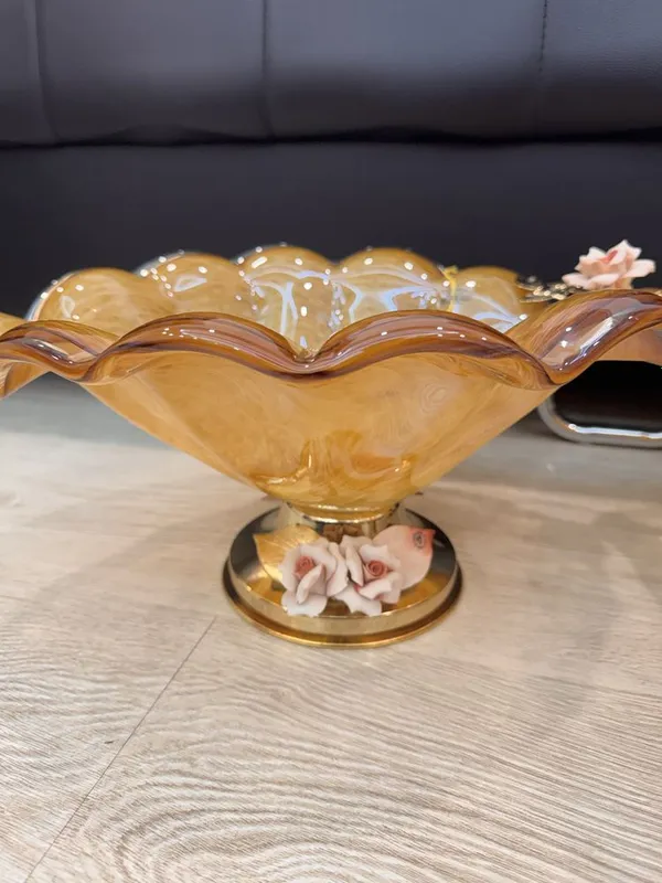Итальянский сервиз Murano, ручная работа, 12 предметов, новый 2 Итальянский сервиз Murano, ручная работа, 12 предметов, новый 2