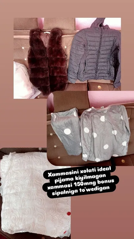 Ideal yengidek kiyimlar narxi rasmda yozilgan