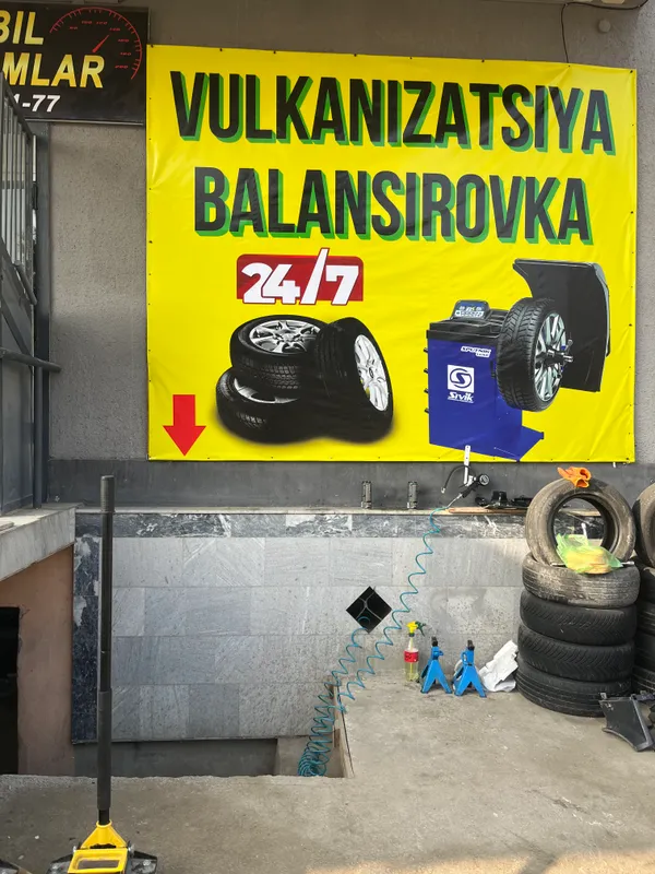 Вулканизация 24/7, выезд Ташкент 2