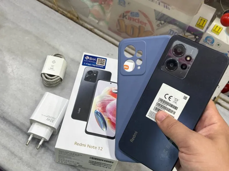 Redmi Note 12 Full kamplekt orginal zaryadchik