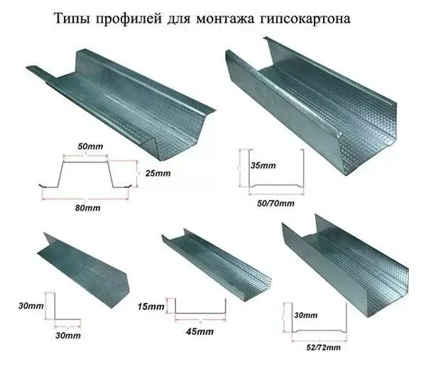 PROFIL Ж Gpsakarton uchun profillar 4 PROFIL Ж Gpsakarton uchun profillar 4