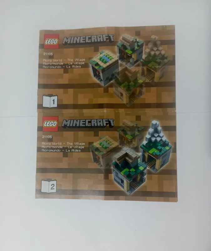 LEGO «Minecraft» – 21105 "Micro World: The Village" — фото 1