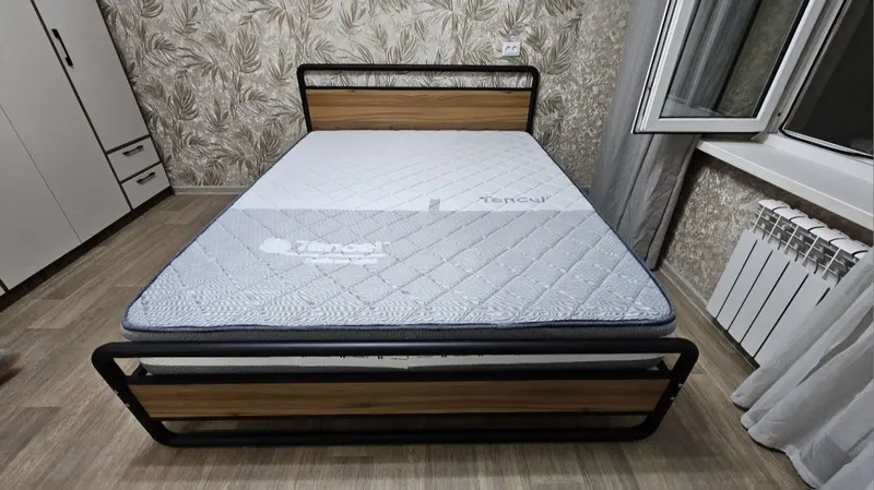 Двухспальная кровать 2 kishilik kravat Kalavat Temir kravat loft 2
