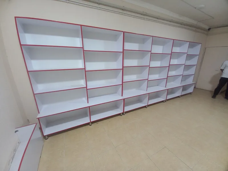 Stelaj mebel pradukta magazinga moljallangan
